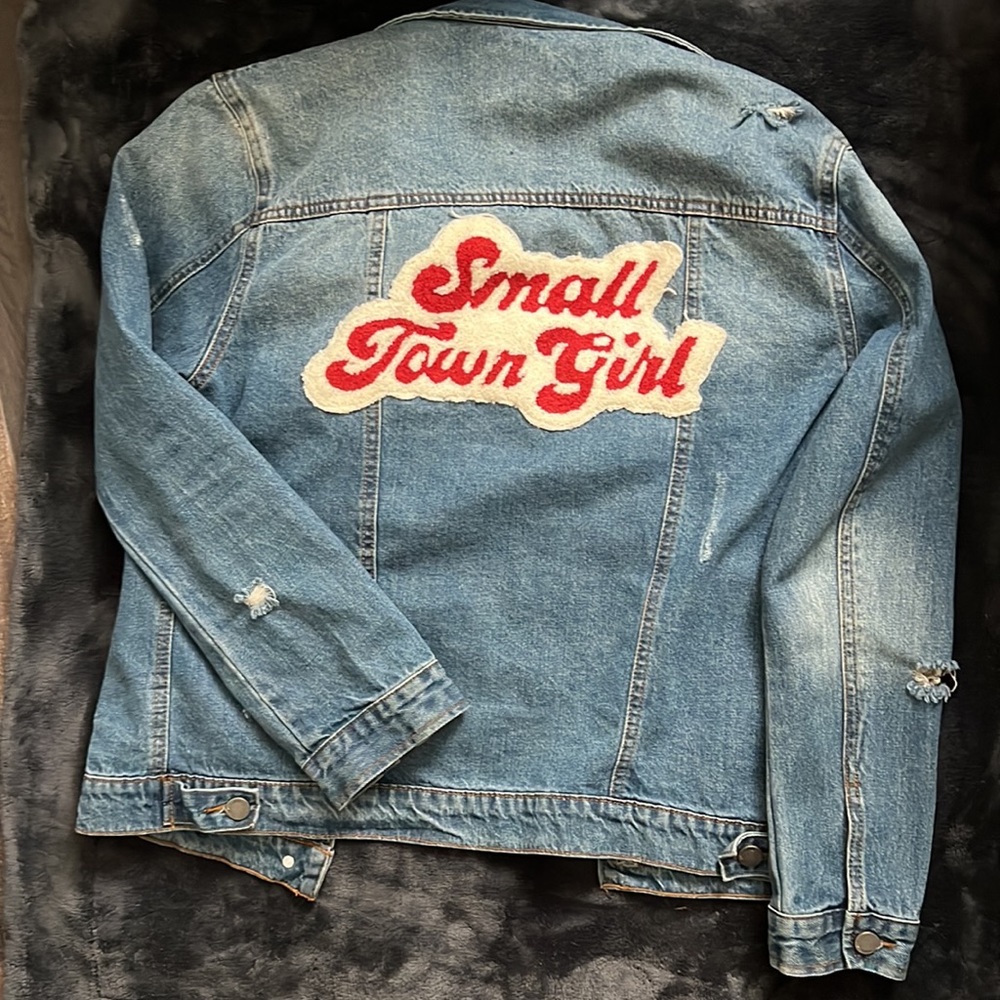 Judith March Small Town Girl Denim Jacket size Small